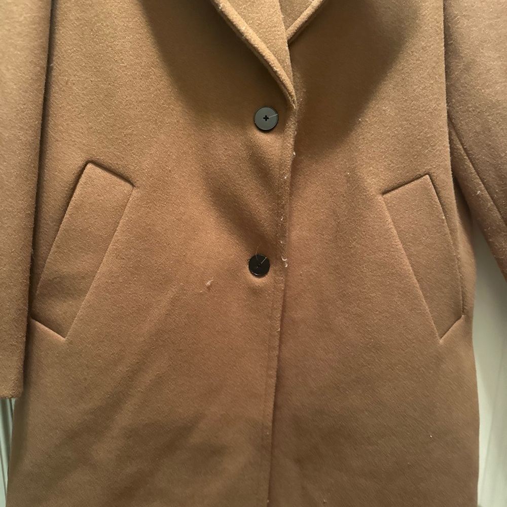 NWT Women’s Nine West Camel Trench Coat - Picture 7 of 14